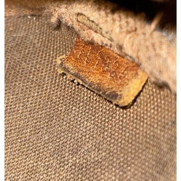 LOUIS VUITTON Pochette Accessories Mini Bag Monogram Purse Brown Authentic - Picture 12 of 15